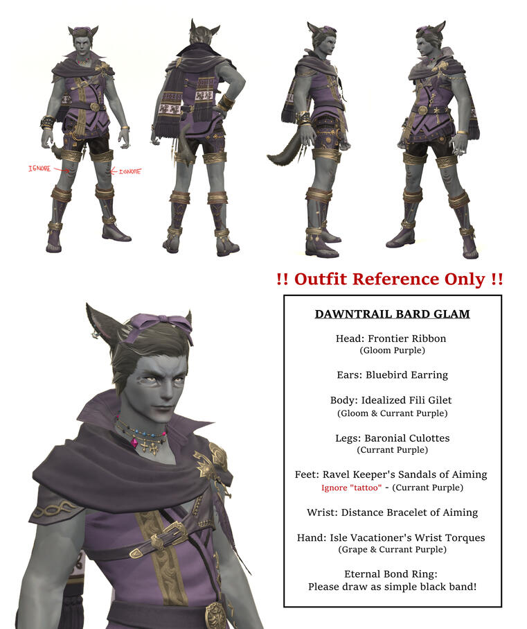 dawntrail bard outfit